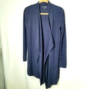Barefoot Dreams Bamboo Chic Lite Knit Cardigan Gray Soft Cozy‎ Loungewear XXS XS
